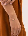 Pulsera Lumi Colors Acero Baño Oro