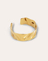 Tide Stainless Steel Gold Bracelet  