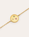 Medallion Spark Color Gold Bracelet