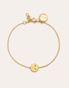 Medallion Spark Color Gold Bracelet