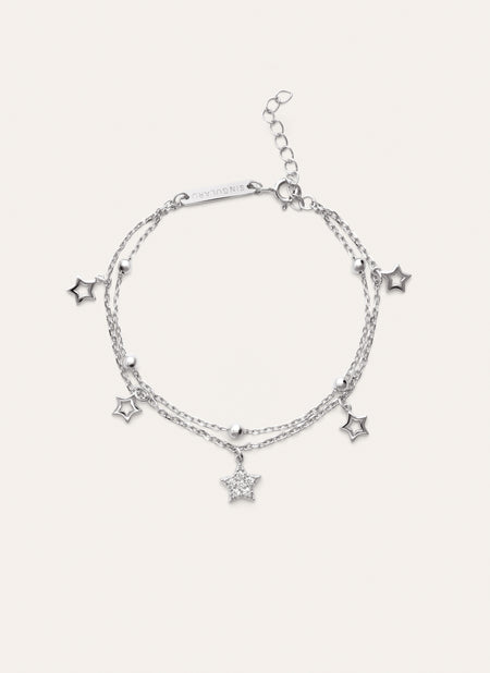 Thousands Stars Silver Bracelet
