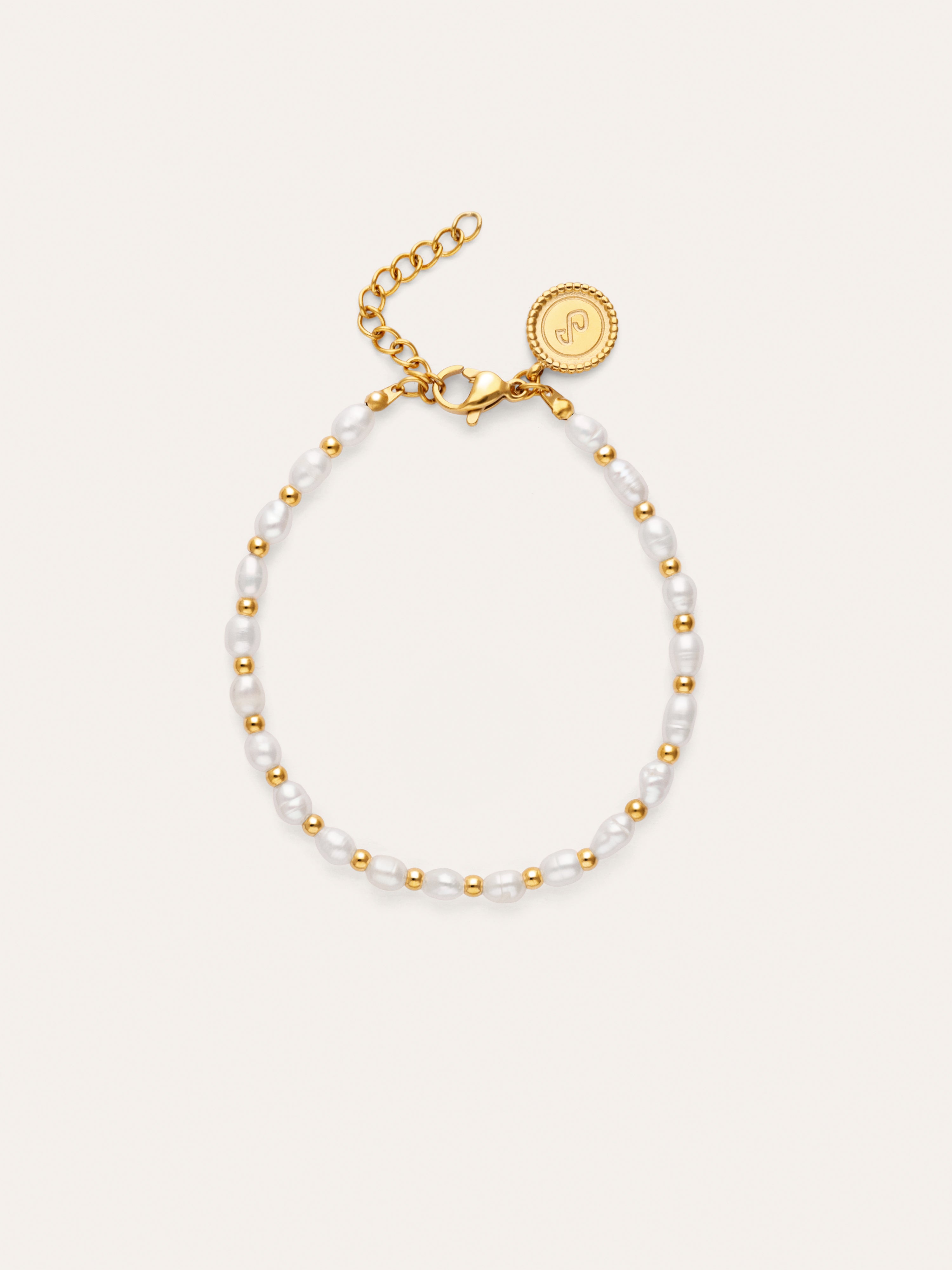 Pulsera Olympia Acero Baño Oro