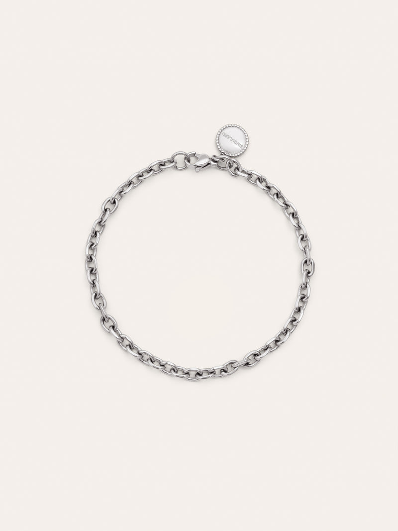 Orla Rope Stainless Steel Bracelet