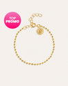 Pulsera Pebbles Baño Oro