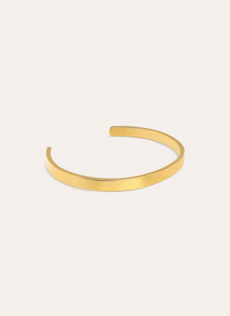 Plate Stainless Steel Gold Bracelet 