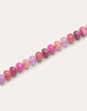 Pulsera Rosé Stones Acero Baño Oro