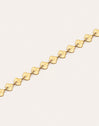 Pulsera Shells Acero Baño Oro