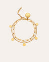 Pulsera Sienna Acero Baño Oro