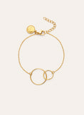 Pulsera Sister Acero Baño Oro