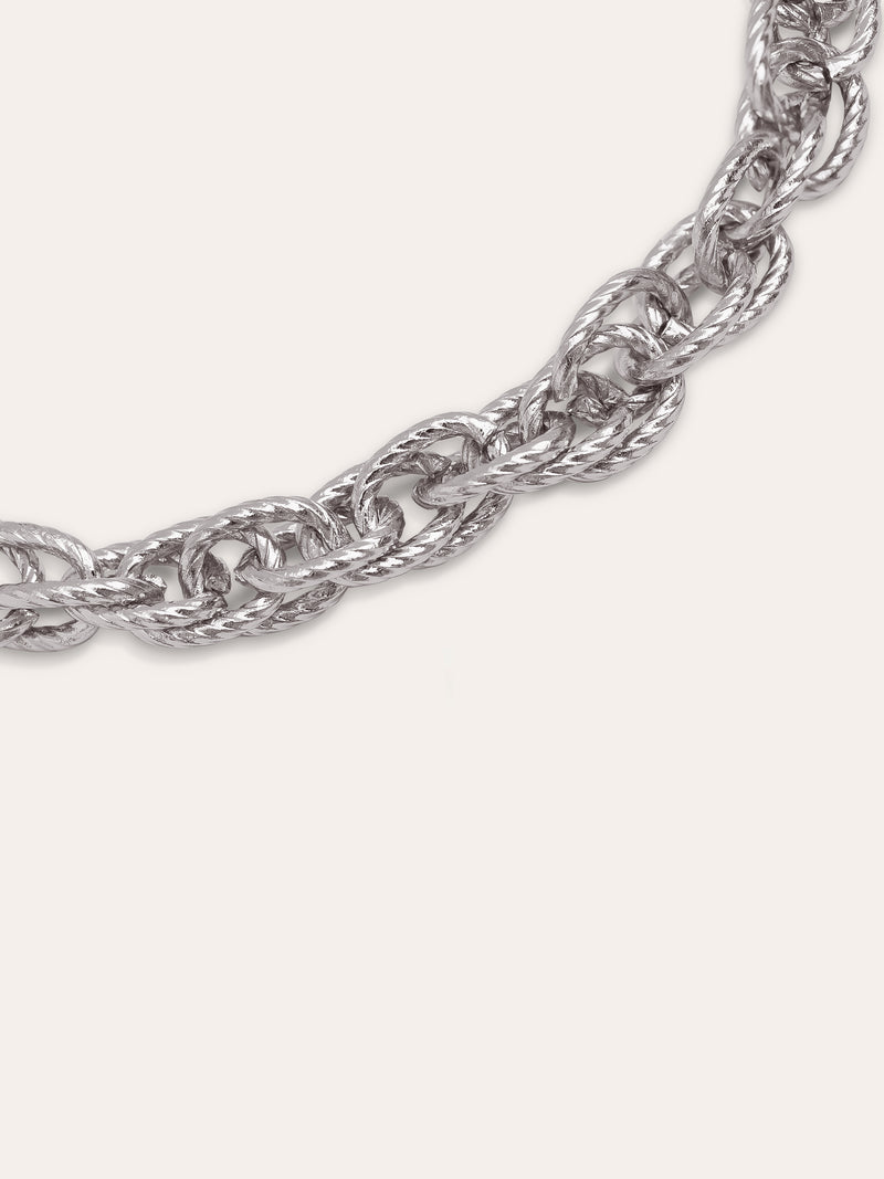 Spinning Rope Chain Stainless Steel Bracelet