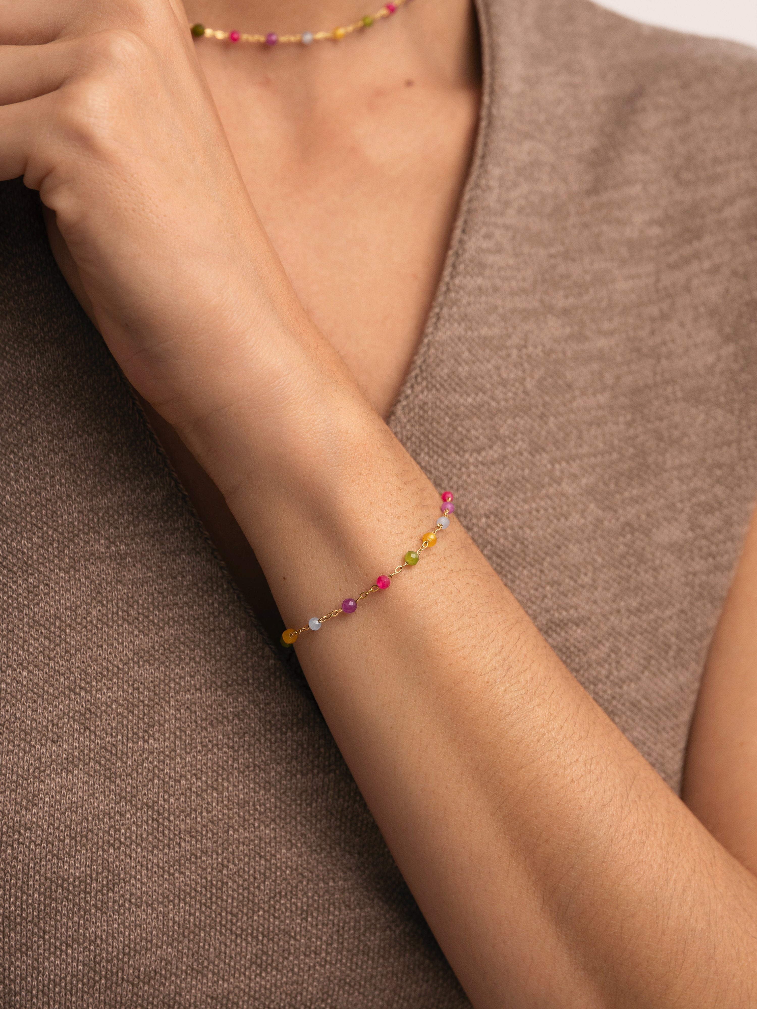 Stella Color Stainless Steel Gold Bracelet
