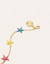 Pulsera Starfish Enamel Colors Baño Oro