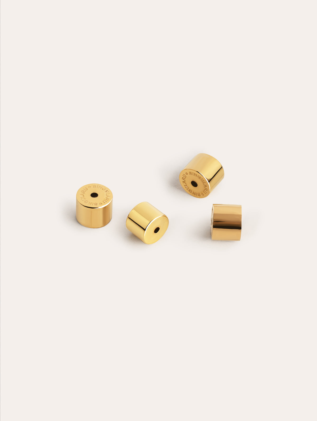 Push Back Closure Stainless Steel Silicone Gold 4 Pack – SINGULARU