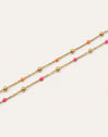 2 Friendship pack Stainless Steel Gold Anklets