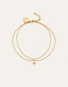 Boho Star Stainless Steel Gold Anklet