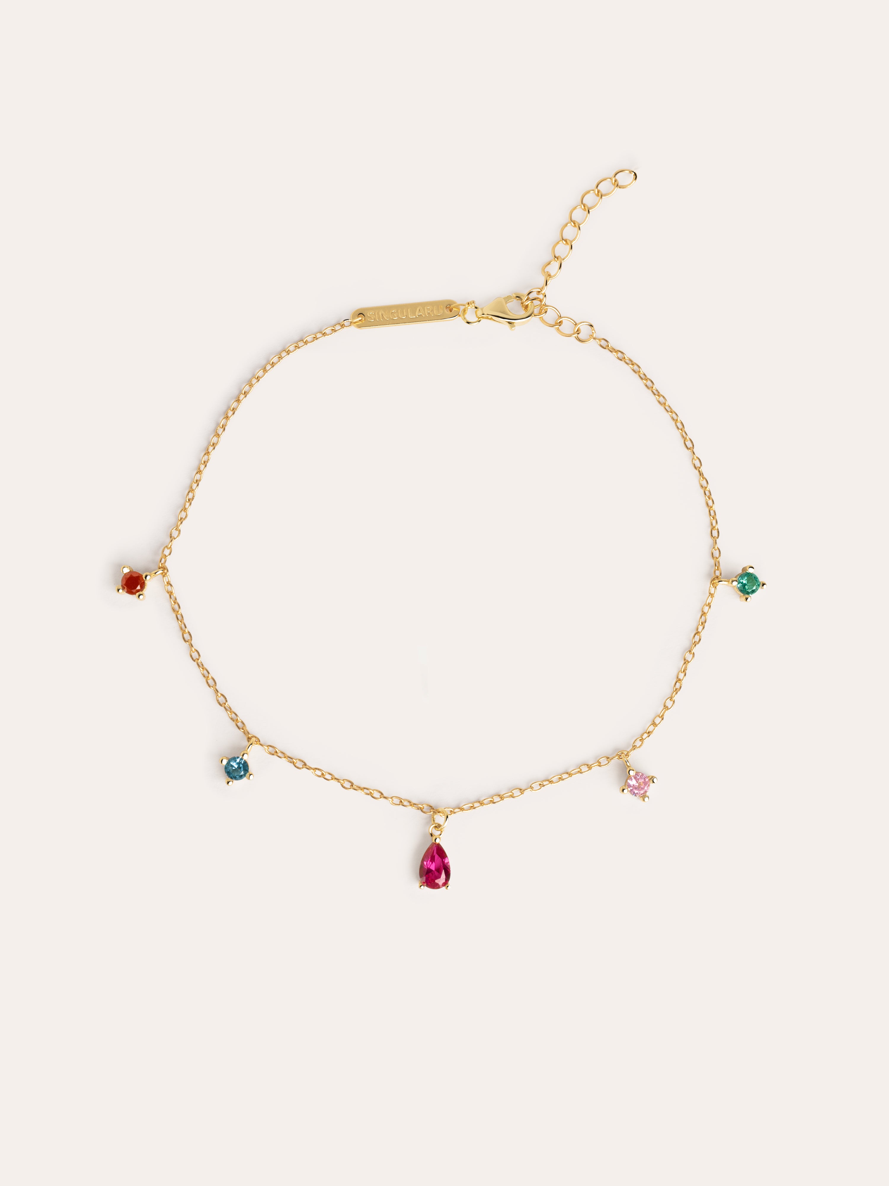 Cascade Colors Gold Anklet