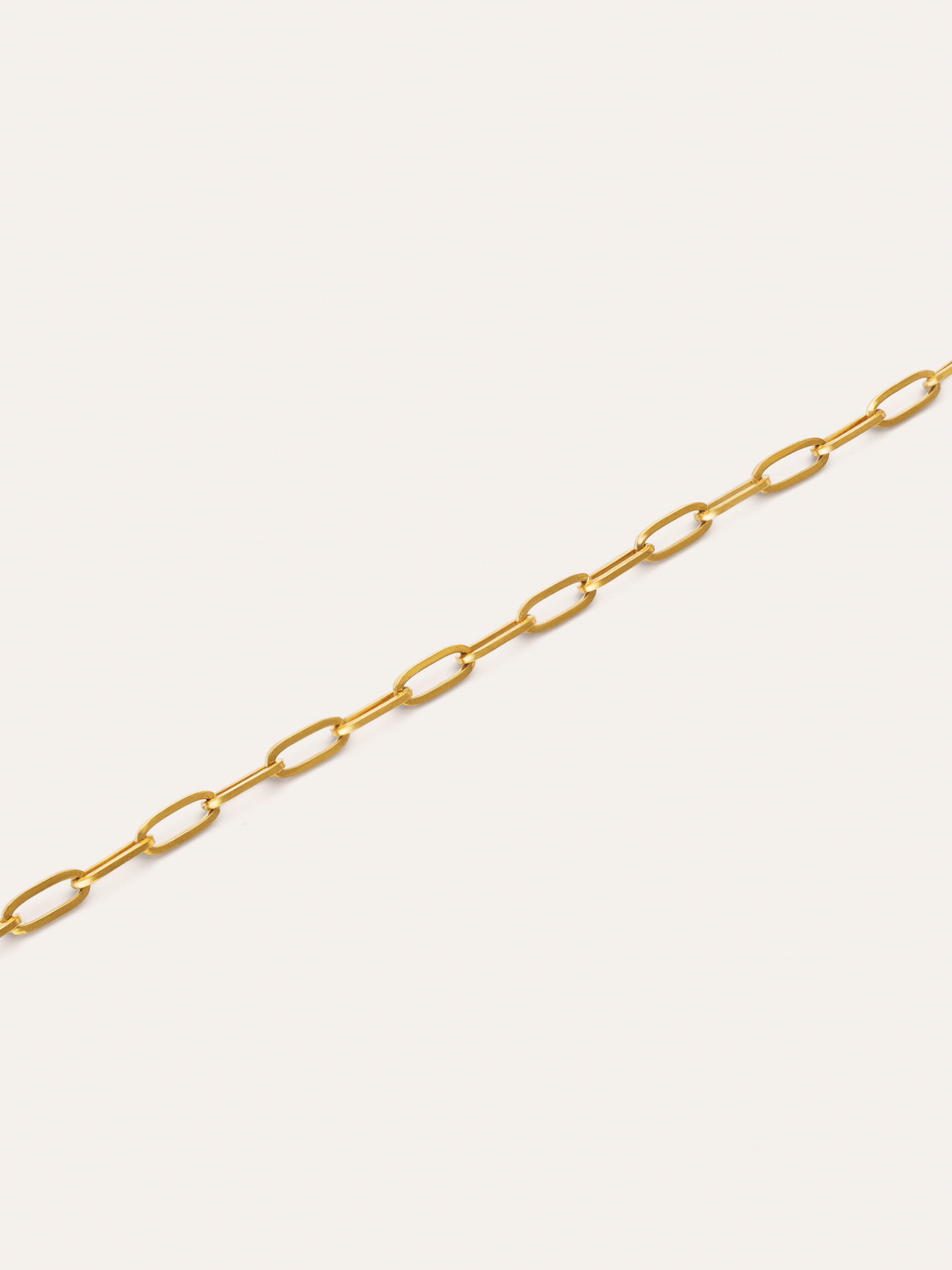 Tobillera Chic Acero Baño Oro