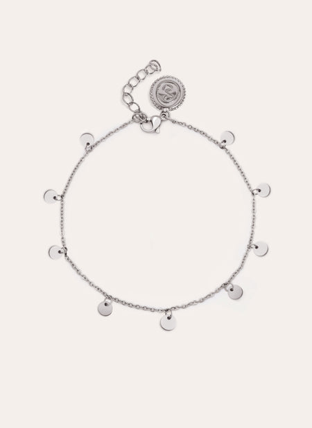 Mini Moon Stainless Steel Anklet