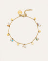 Shamira Stainless Steel Gold Anklet