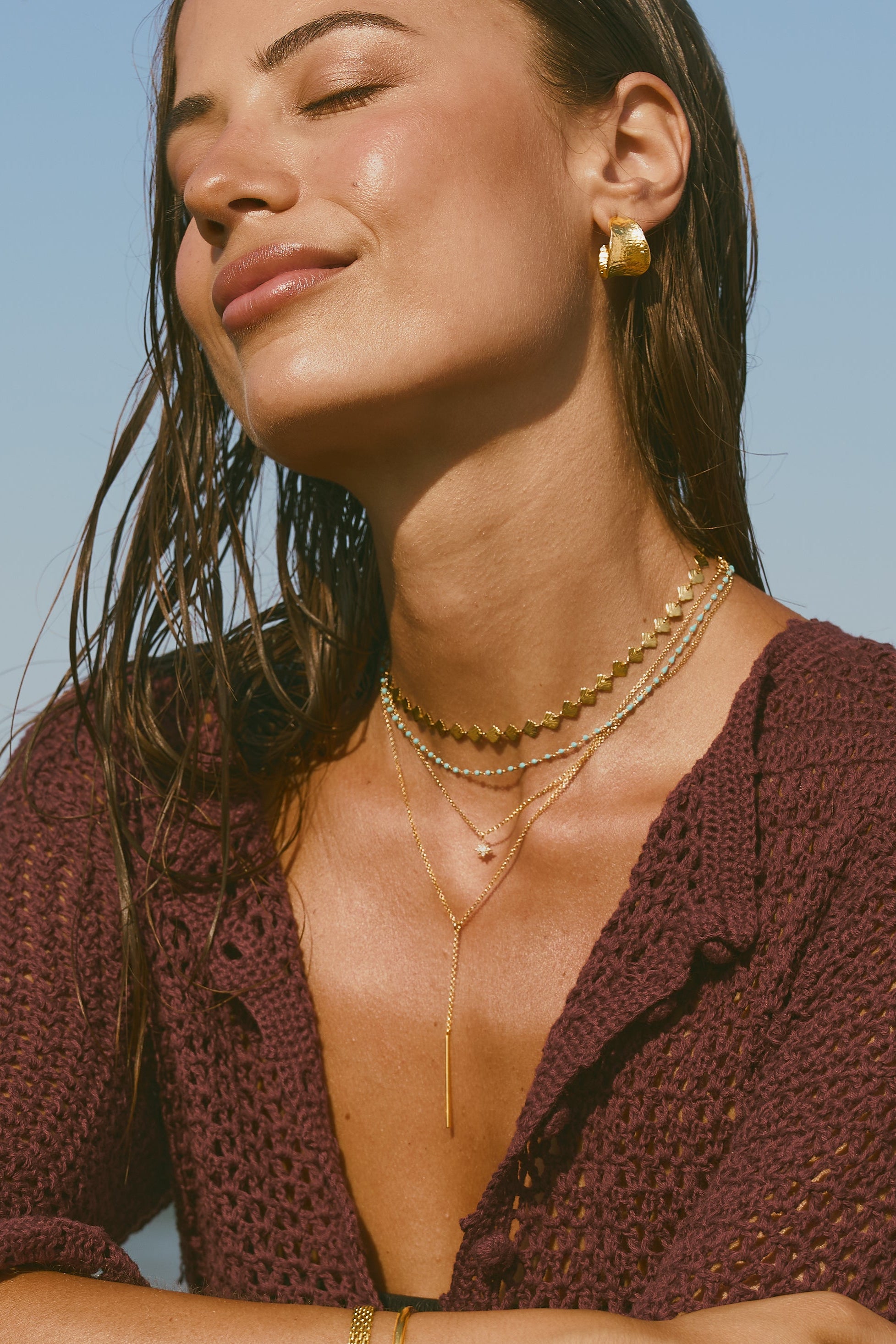 Boho Gold Earrings