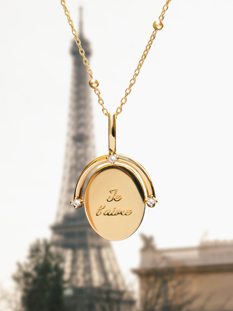 Mon Amour Gold Charm