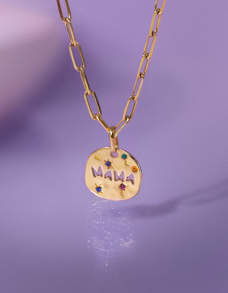 Mom Gold Charm