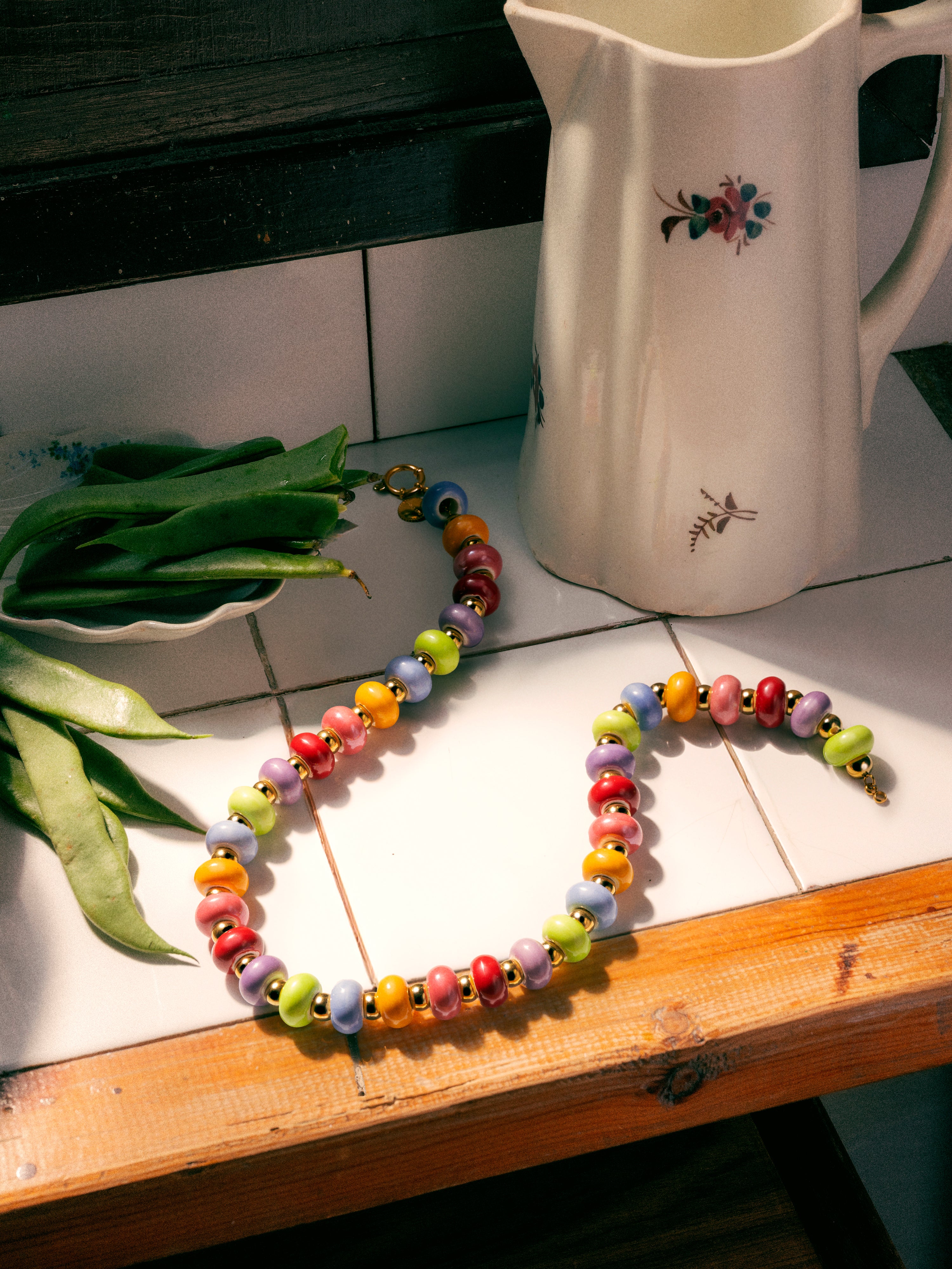 Collar Maxi Frida Acero Baño Oro