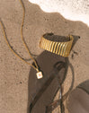 Cordelia Stainless Steel Gold Bracelet