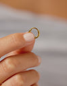 Pendientes Aro Maria XS Acero Baño Oro - vista 4