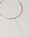 Choker Y Pearl Acero Baño Oro
