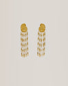 Zafira Shells Earrings Stainless Steel 18kt Gold Plated