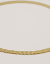 Big Lisse Stainless Steel Gold Necklace