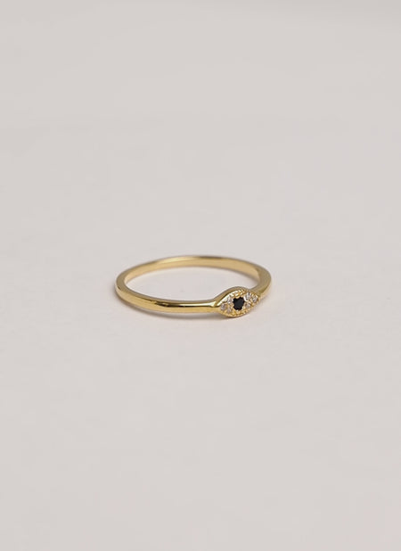 Eye of Horus Gold Ring