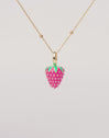 Strawberry Gold Charm