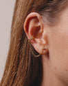 Zoe Gold Single Earring