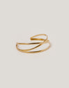 Triple Diana Stainless Steel Gold Bracelet