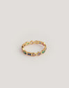 Anillo Cascade Baño Oro