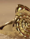 Snail Shell Gold Ring
