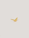 Croissant Gold Single Earring 