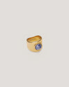 My Kyanite Gold-Plated Steel Ring
