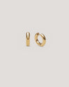 Carmen S Stainless Steel Gold Earrings