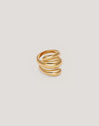 Loop Ring Gold-Plated Steel - vista 4