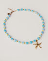 Collar Ariel Colors Acero Baño Oro