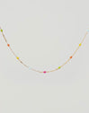 Collar Fine Enamel Colors Baño Oro