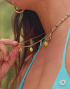 Multicharm Aperitivo Marino Necklace Steel 18kt Gold Plated