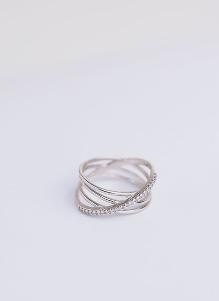 Comete Silver Ring
