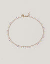Collar Swing Dots Colors Enamel Acero Baño Oro