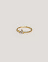 Anillo Trébol Baño Oro