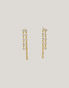Long Scarlett Gold Earrings