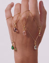 Charm Birthstones Placcato Oro
